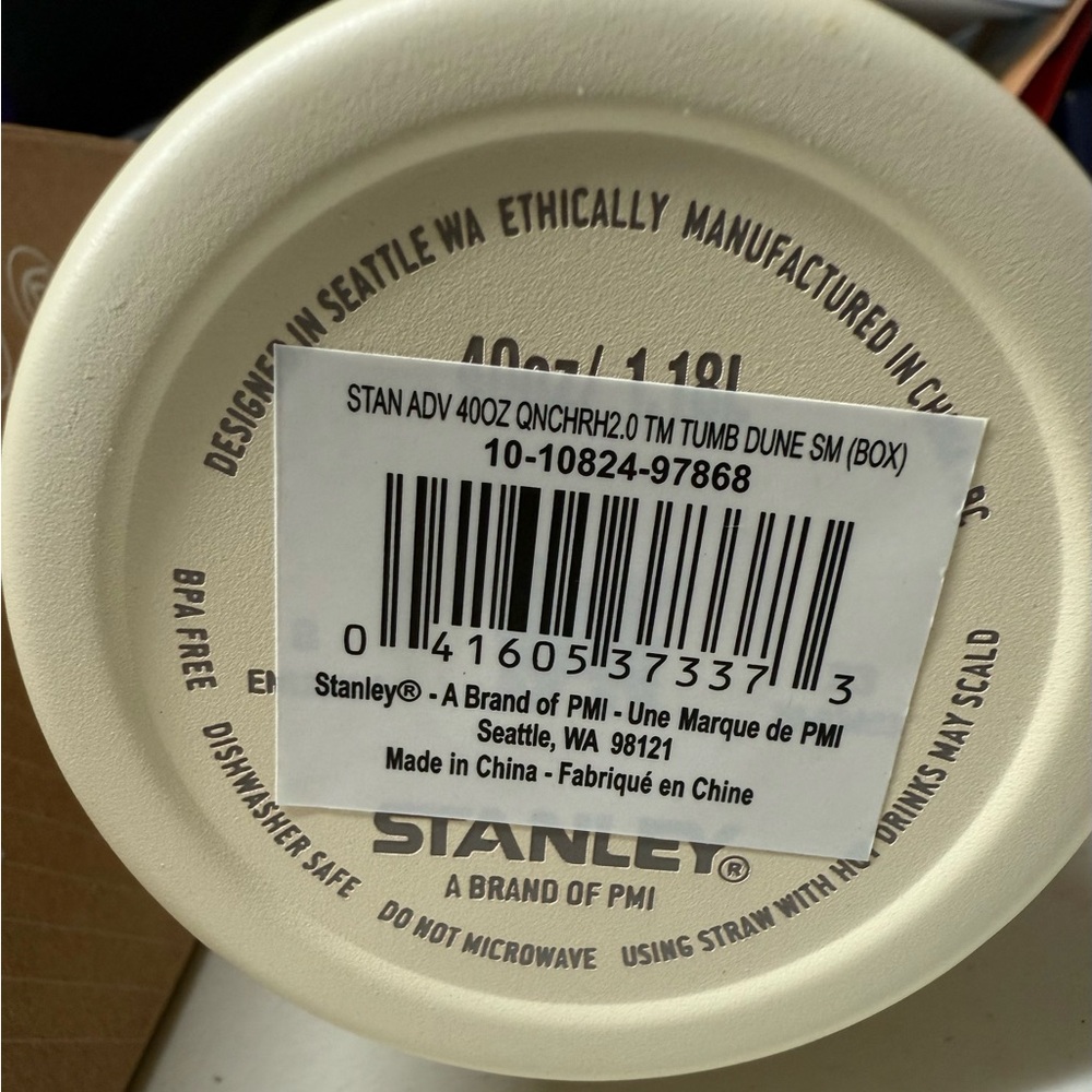 RARE Stanley OG Cream w/Embossed Logo in Lilac. Stanley “The Quencher H2O” - Picture 5 of 12
